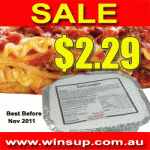Beef Lasagna 180 gram