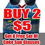 Sprite 1.5L 2pack Including Coke Glasses
