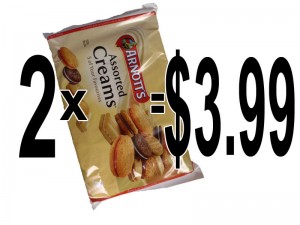 Scotch Finger and Arnotts Assorted Creams Scotch Finger and Arnotts Assorted Creams