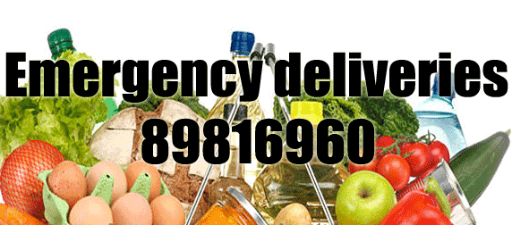 emergency food deliveries