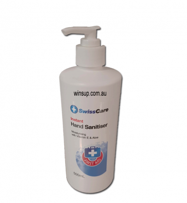 Swisscare 500ml Hand Sanitiser is a quality hand sanitizer that also moisturisers at the same time .