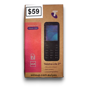 Telstra Essential Smart 2.1 $79 Dollar Mobile Phone - Available 7 days at Winnellie Supermarket, Darwin